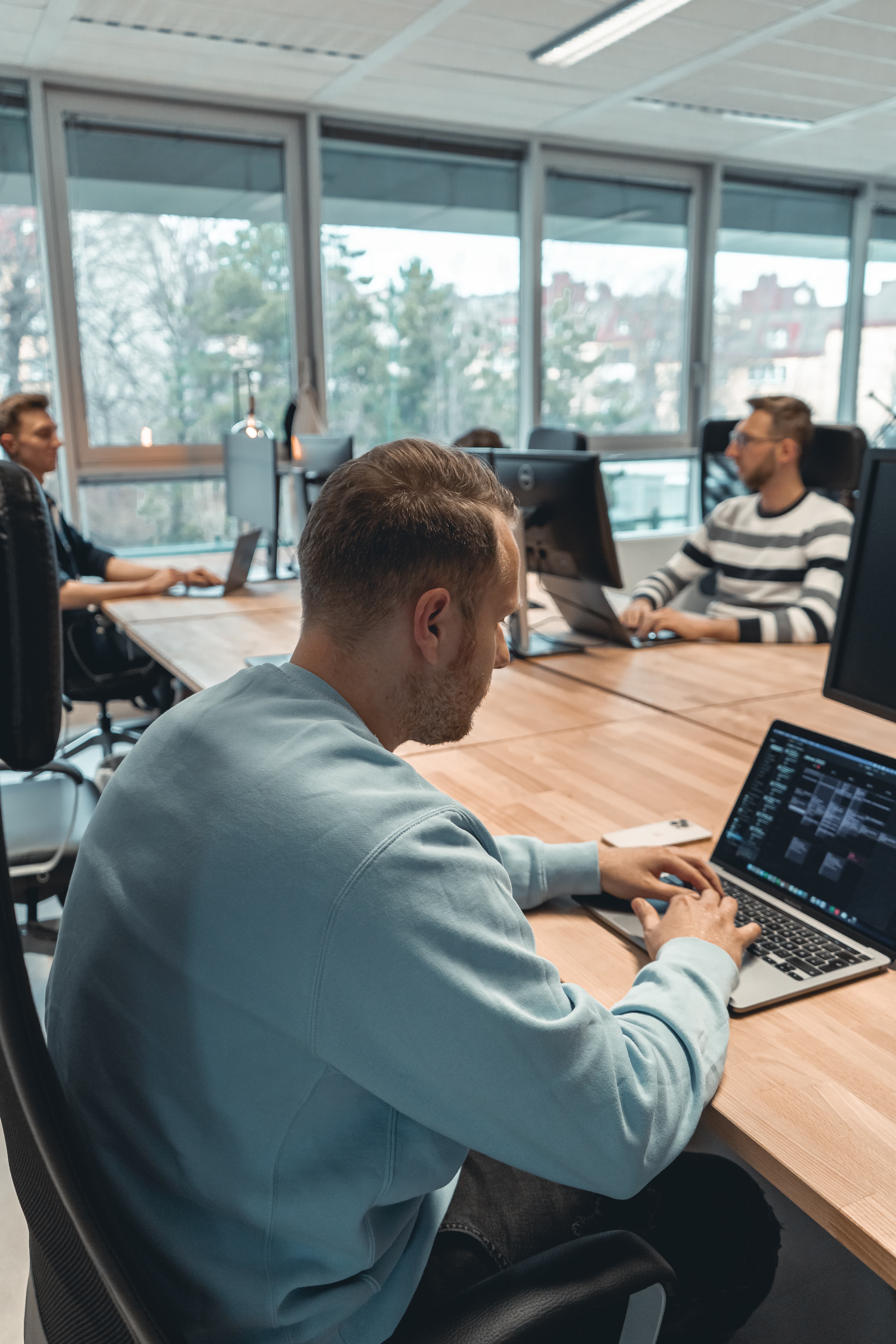 CSAW team at a corporate training session